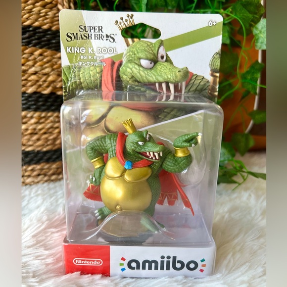 Nintendo King K. Rool Amiibo Super Smash Bros Wii U Japanese Import - Picture 5 of 14